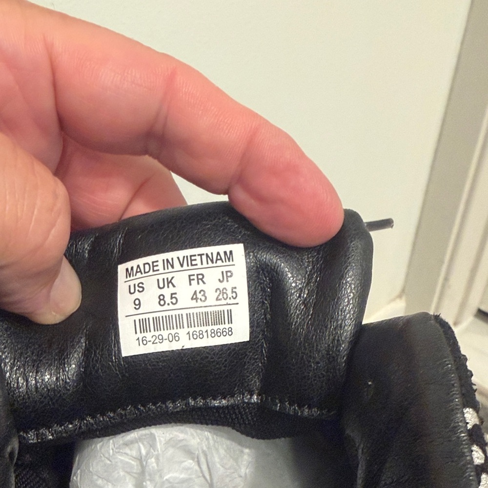 Monogram Silver/Black Patterned High-Top Sneakers… - image 5